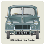 Morris Minor Traveller Series II 1953-56 Coaster 2